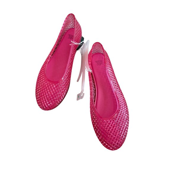 WILD FABLE Magenta Jelly Ballet Flats Size 9 NEW NWT - Picture 6 of 6